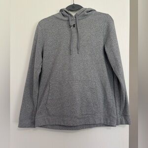 Under Armour Gray Fleece-Lined Hoodie